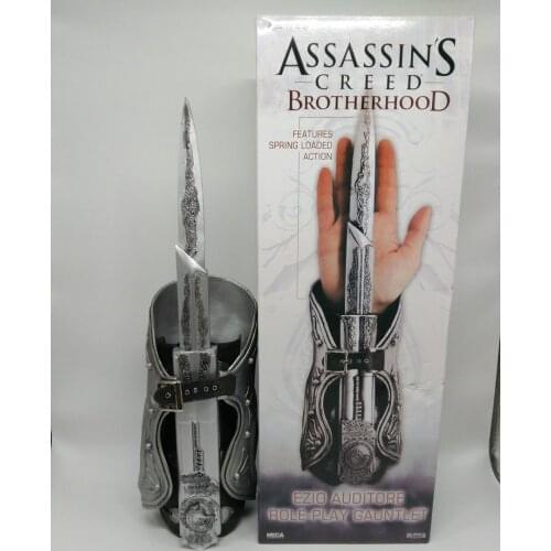 Adult Cosplay assassination of dark sword action figure dark sword Edward weapon Hidden sword can pop up childrens gift toys