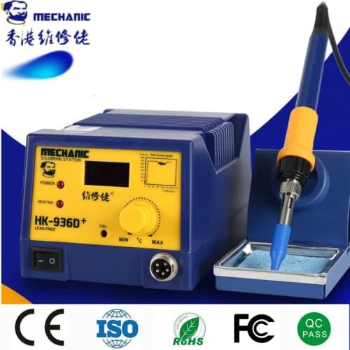 MECHANIC HK-936D+ 60W Soldering Iron Desoldering Soldering Station Constant Temperature Digital Display Electric Welding Machine