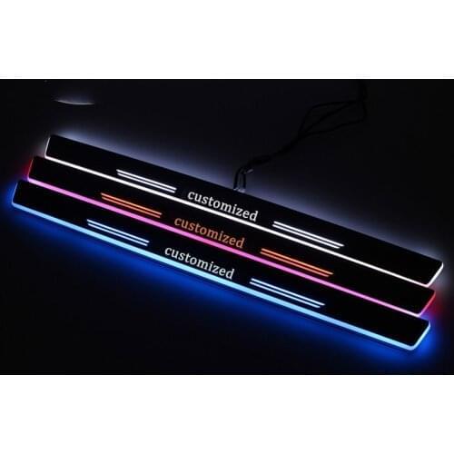 Welcome Pedal Lights For Mercedes Benz W212 E280 E300 2009 - 2018 2019 Car Door Sill Pathway Lamps Led Thresholds Scuff Plates