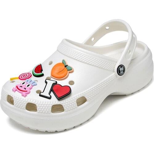 Summer Women Slippers Clogs Beach Sandals Girls Mules Wedge Casual Garden Shoes Antiskid Home Platform Flip Flops For Women