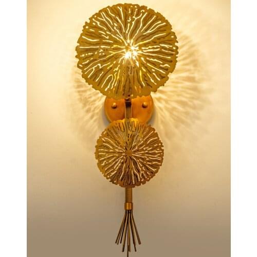 Wall Light AC110V220V Indoor lighting Home Bedroom Gold Bedside Lamp Living Room Mirror front lamp