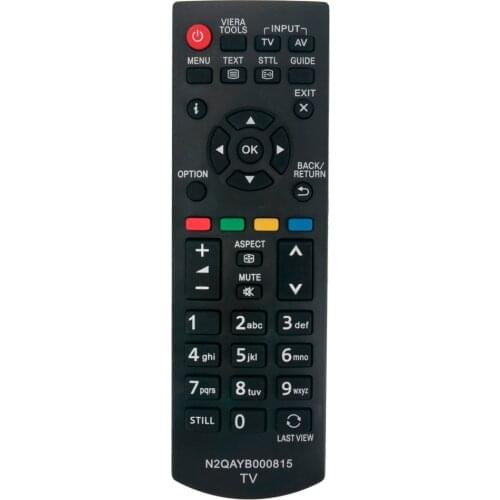 New Remote Control N2QAYB000815 for Panasonic TV TX-L32B6B TX-L32B6BS TX-L32B6E TX-L32B6ES TX-L32EM6B TX-L32EM6E TX-L32EM6Y TX-L
