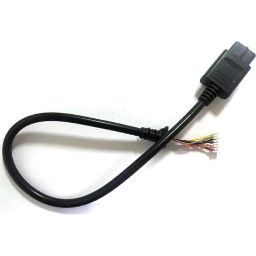 Single head line cable with JC2.0 white connector for N64 plug