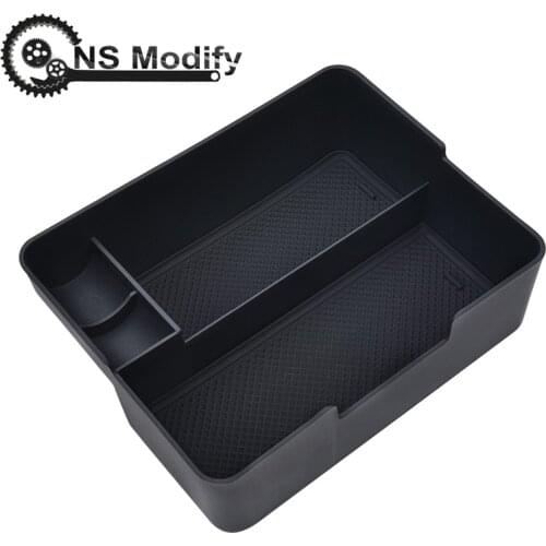 NS Modify Car Armrest Box Storage Organizer Auto Center Console Organizer For Tesla Model 3 2017 2018 2019 Car Accessories