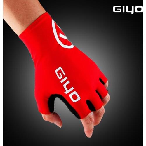 Giyo Cycle Half -finger Gloves Gel Sports Bicycle Race Gloves Bicycle Mtb Road Guantes Glove Cycling women Mens Mid -term