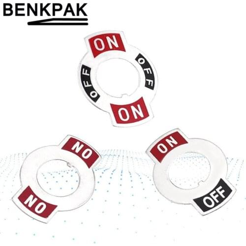12mm toggle switch plate ON-OFF ON-ON ON-OFF-ON