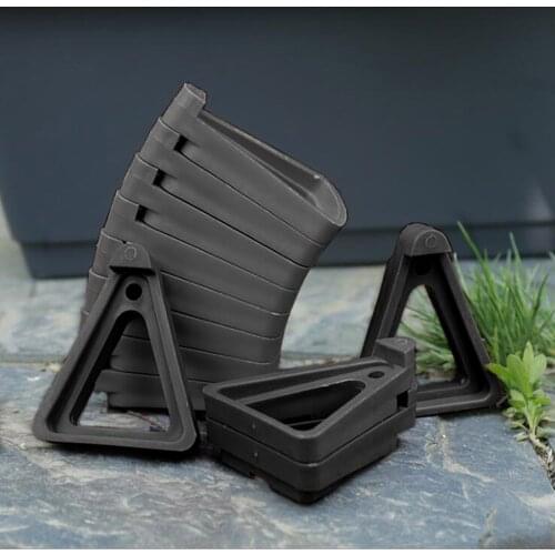 12 Pcs/Pack Garden Plant Ventilated Flower Pot Feet Stand Invisible Risers Toes Lifters Bonsai Display Support Indoor Outdoor