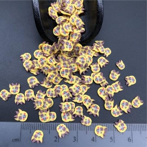 50g Cow Cattle Polymer Clay Sprinkle For Kids Diy ,Soft Clay For Craft Clay/Nail Art /Scrapbook Decoration DIY, Craft Filler