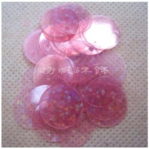 Sewing supplies 12MM Side Hole Round Flat Piece Garment Wedding Garment Shoes DIY Accessories PVC Bead Laser sequins