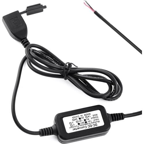 12V-24V concealed Waterproof USB Power Supply Port Socket Charger Motor Charger fit For Motorcycle Smart Phone GPS