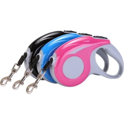 Retractable Dog Leash Pets Dog Training Running Traction Rope Polyester Lead