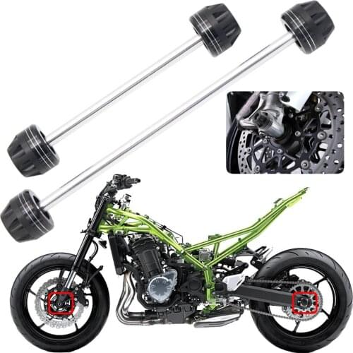 For DUCATI MONSTER 749 999 S/R 03 04 05 06 07 Motorcycle Rear Front Axle Fork Crash Sliders Wheel Protector Falling Protection