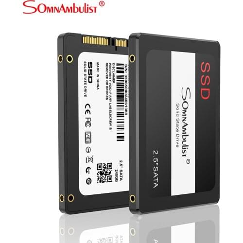 SOMNAMBULIST HDD 2.5 Inches SATA 32GB 64GB 120GB 240GB SSD 960GB 480GB SSD Hard Drive Disco