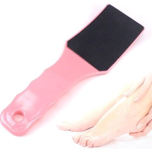 1pc Double Sides Sandpaper Foot File Scrubber Professional Dead Skin Remover Pedicure Tools Foot Care Tools