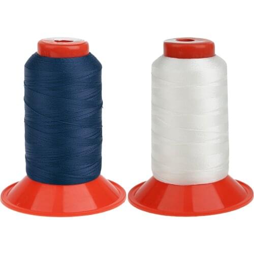 2 Roll 500 Meters Strong Bonded Nylon Threads for Tent Backpack Luggage Bags Sewing