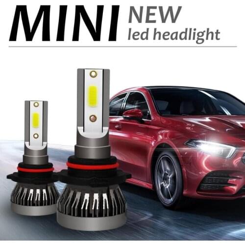 2pcs H1 H3 H4 Led Headlight Bulbs H7 LED Car Lights H11 HB3 9005 HB4 9006 H13 6000K 90W 12V 12000LM Auto Headlamps