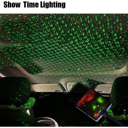 5V USB Car Dj Laser Merry Christmas Decoration Light Red Green/Blue Full Sky Star Lazer Good Effect For Party KTV Disco