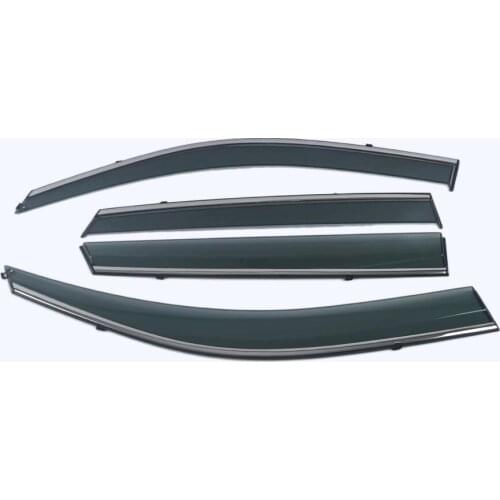 Car Styling 4 Pieces Rain Guards Side Window Visor Cover Trim For Hyundai Tucson 2008-2020