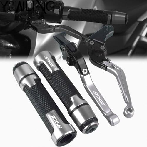 For Kawasaki ZX10R 2004-2010 2011 2012 2013 2014 2015 2016 Motorcycle Accessories Brake Clutch Levers Handlebar Hand Grips Ends