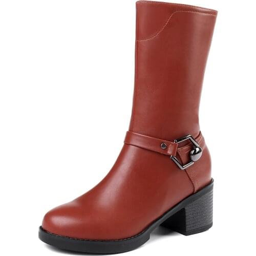 In 18 years in the fall and winter of the new comfortable party with 43 boots in young and middle-aged women with 40-18820