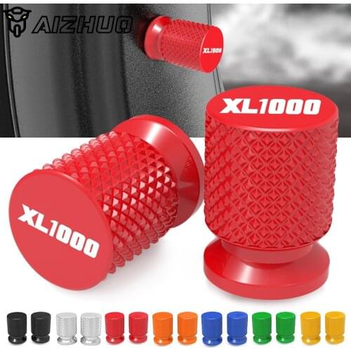 Motorcycle XL 1000 Tyre Rim Air Port Cover FOR HONDA XL1000 V VARADERO 1999-2013 CNC Tire Valve Wheel Stem Cap Dustproof Covers