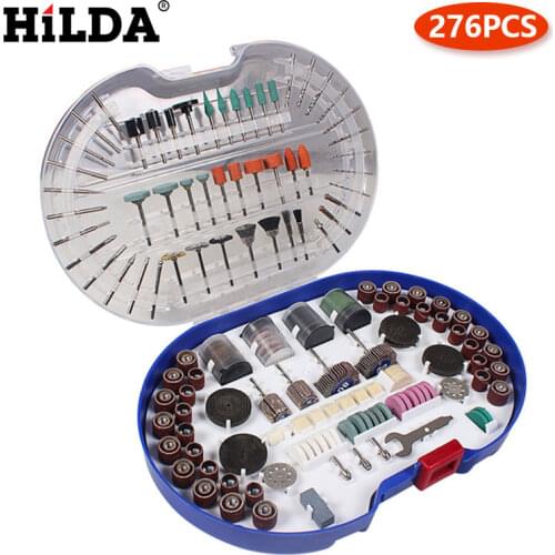 HILDA Dremel Accessories Set Rotary Tool Accessories for Grinding Sanding Polishing Cutting Tool Kit For Hilda Dremel