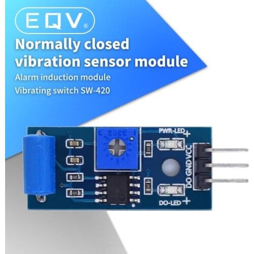 Normally Closed Vibration Sensor Module for Alarm System DIY Smart Vehicle Robot Helicopter Airplane Aeroplane Boart Car WAVGAT
