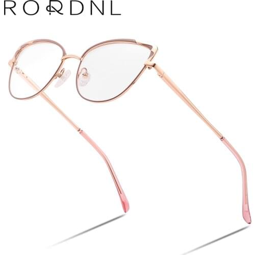 Cat Eye Optical Eye Glasses for Women Multifocal Progressive Glasses Myopia Prescription Eyeglasses Female Bifocal Spectacles