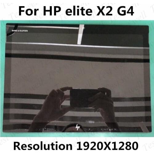 Original LQ123N1JX33-A01 12.3'' Laptop LCD LED Touch Screen Digitizer Assembly for HP elite X2 G4 No Frame P/N: L49256-111
