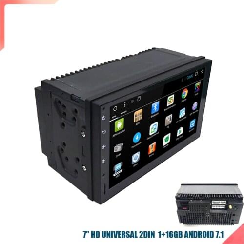 7inch Universal 2DIN Car Stereo GPS Navigation Wifi Radio Bluetooth USB Audio PlayerAndroid 7.1