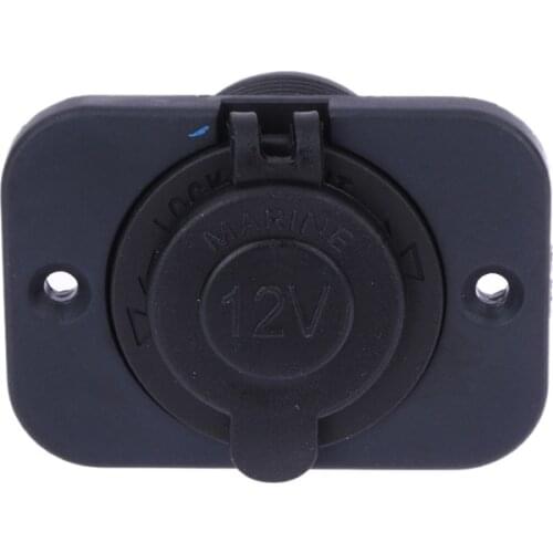 Waterproof Car Charger 12V car accessories Cigarette Lighter Charger Car Charging with Female Panel car-styling