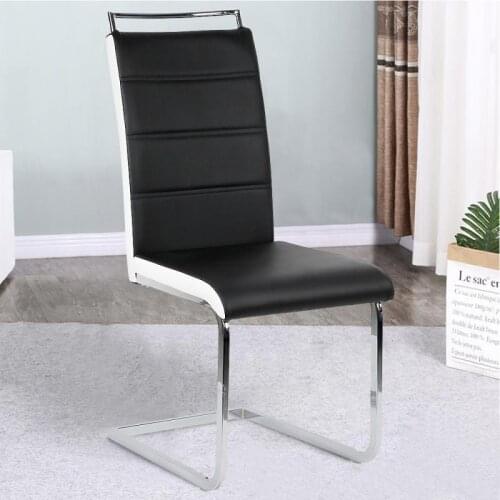 2Pcs/set Kitchen Dining Chairs Suit For Dining Room Living Room Modern Office Chair Leather Computer Chair Fast Delivery