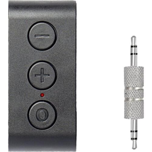 Wireless AUX Bluetooth Receiver Kit 3.5mm Output Built-in Microphone for Home Audio