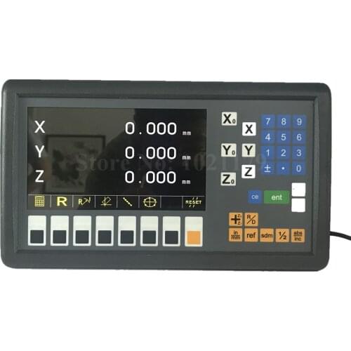 New Easson ES-12C 3 axis digital readout 110V 220V milling lathe 3 axis DRO digital display controller for lathe milling machine