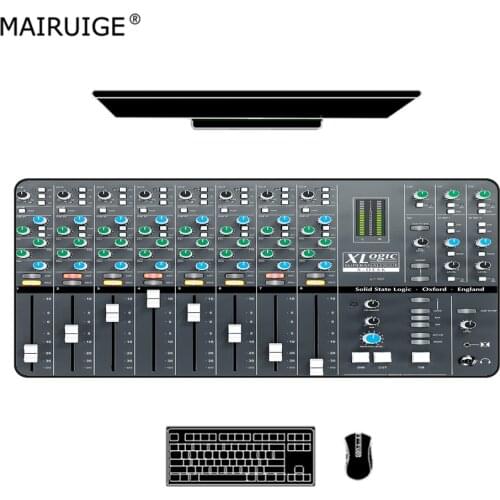 Mouse Pad XXL Audio Mixer Mixing Mouse Mat Console DIY Custom Gaming Mat PC Mousepad Large Pads 60x30/70x30cm Gaming Desk
