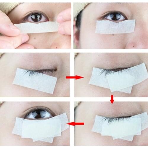 Micropore Lash Tape For Individual Eyelash Extensions Cosmetic Fabric Breathable Adhesive False Eyelash Tape