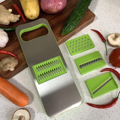 Multi-function vegetable cutter, fruit slicer, grater, 4 in 1 gadgets, kitchen accessories
