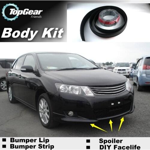 For TOYOTA Allion / Premio Bumper Lip / Front Spoiler For Top Gear Fans to Car Tuning / TOPGEAR Body Kit / Strip Skirt