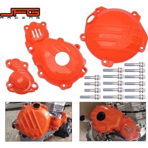 Motorcycle 2020 New Magneto Engine Clutch Water Pump Cover Protect Guard For KTM EXC250F SXF250 XCF250 EXC350F SX350F RC4 R