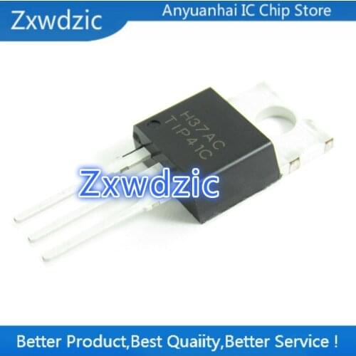 10PCS TIP41C TO220 TIP41 TO-220 new and original IC