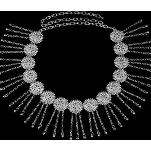 New Belly Dance Belt Girls Belly Dancing Hip Scarf Stones Chain Free Shipping