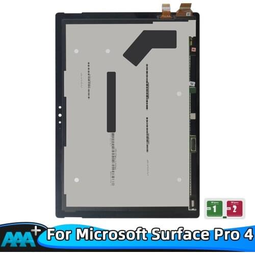 For Microsoft Surface Pro 4 1724 LCD Touch Screen Digitizer Panel Glass
