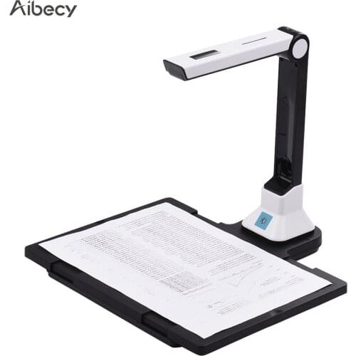 Aibecy BK50 Portable 10 Mega-pixel High Definition Scanner Capture Size A4 Document Camera for Card File Documents Recognition