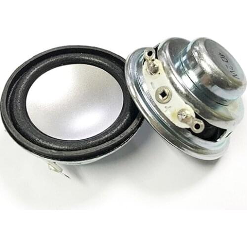 Mini Portable 1.4 Inch Speaker Unit 36mm 4Ohm 2W Full Range Multimedia Loudspeaker Communication Digital Electronics DIY 2PCS