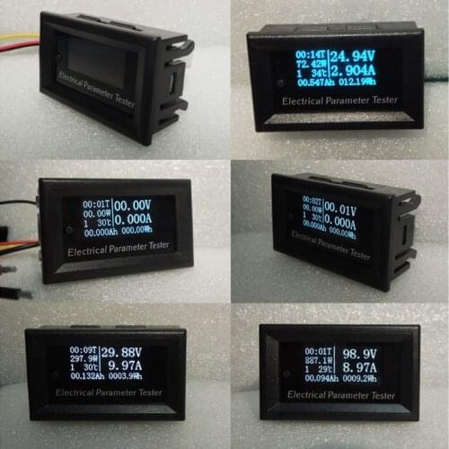 RD-OLED 7 in 1 Electrical Parameter Meter Tester Voltage Amp Current Power Energy Tester Multifunction Tester high quality