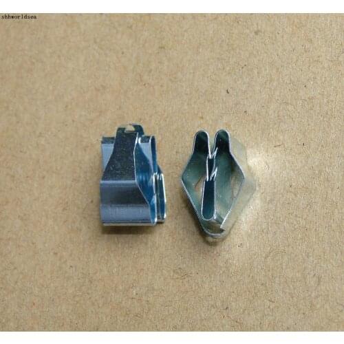 Shhworldsea Auto Car Self-tapping Screw Metal U-Type Base Iron Fender Bumper Leaf board Fastener Grommet Clip For BMW