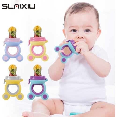 SLAIXIU Baby Silicone Teethers