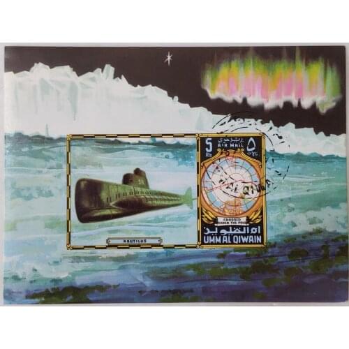 Nautilus souvenir sheet Post Stamps Postage Collection