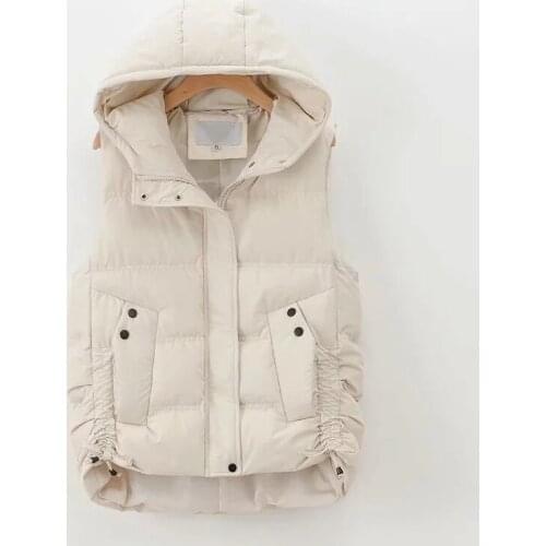 New 2020 Fashion Slim Fit Long Vest Women Thicken Cotton Padded Women Winter Vest Sleeveless Jacket Women Waistcoat