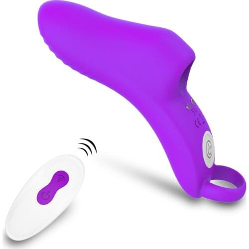 Finger Vibrator Sex Toys For Women Vaginal G-Spot Massager Clitoris Stimulator Wireless Remote Vibrators Female Adults Product
